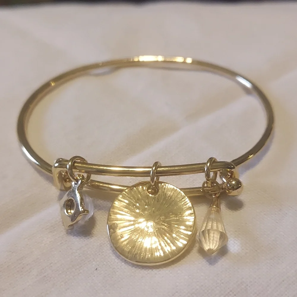 Elephant Coin Bangle #85 - Picture 3 of 3